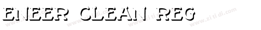 eneer Clean Reg字体转换 eneer Clean Reg字体转换